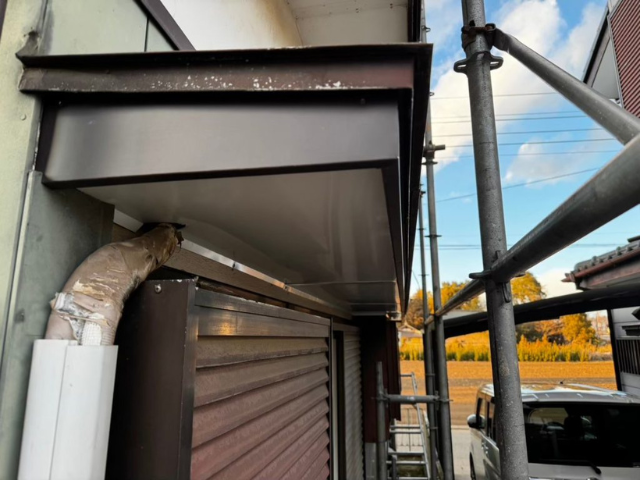 杉戸町　軒天カバー工事
